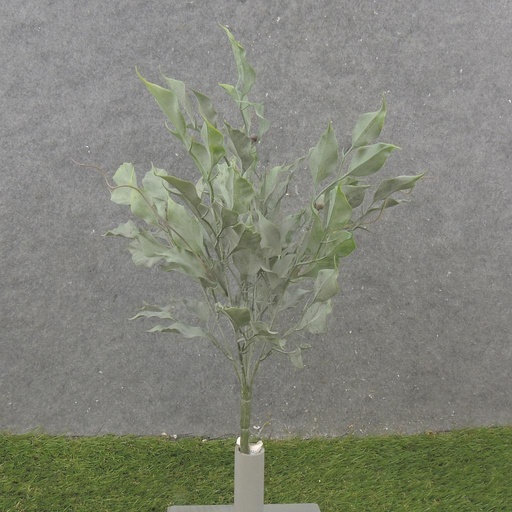 [SB2317-GRN] 16" FICUS LEAF BUSH X5 GREEN