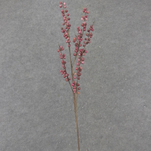 [SB2348-WIN] 39.5" BERRY TWIG SPRAY WINE