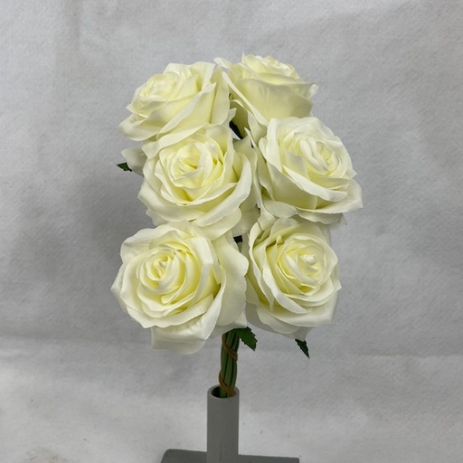[SE1095-CRM] OPEN ROSE BUNDLE X6 CREAM