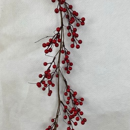 [XL2646] 46&quot; RED BERRY GARLAND