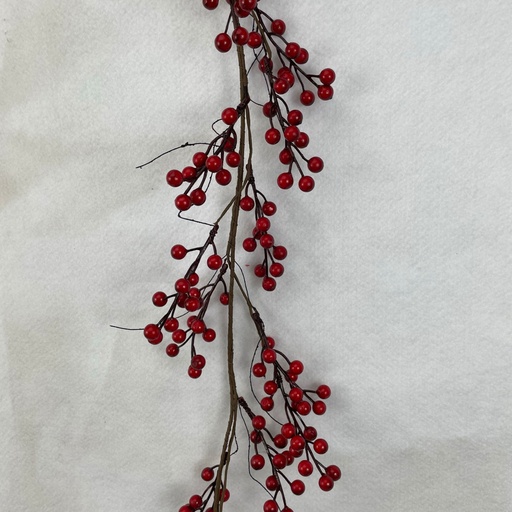 [XL2646] 46" RED BERRY GARLAND