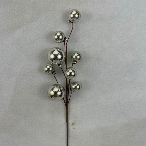 [XL2662-SIL] 14" SILVER BALL PICK