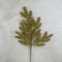 [XA2009-GLD] 30&quot; GLITTERED PINE SPRAY X5 GOLD