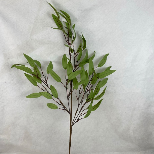 [SAF2002-LGN] 35" LONG LEAF EUCALYPTUS SPRAY LT. GREEN