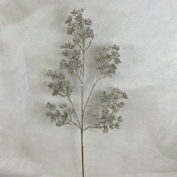 [XA2079-PTN] 28&quot; GLITTER SEDUM SPRAY PLATINUM