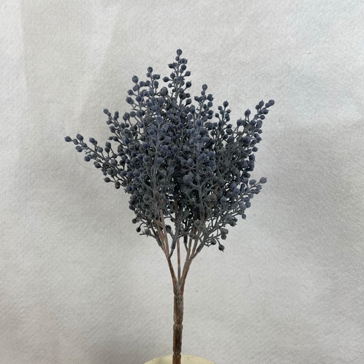 [SBF2324-BLU] 12" BERRY BUSH X5 DUSTY BLUE