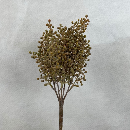 [SBF2324-BRN] 12" BERRY BUSH X5 DUSTY SAND BROWN