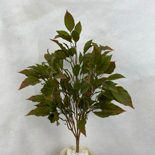 [SBF2328-GRN] 18" LEAF BUSH X5 GREEN