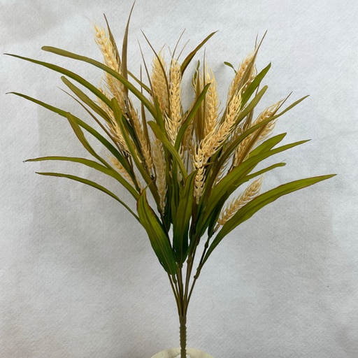 [SBF2340-NAT] 19" WHEAT BUSH X10 NATURAL