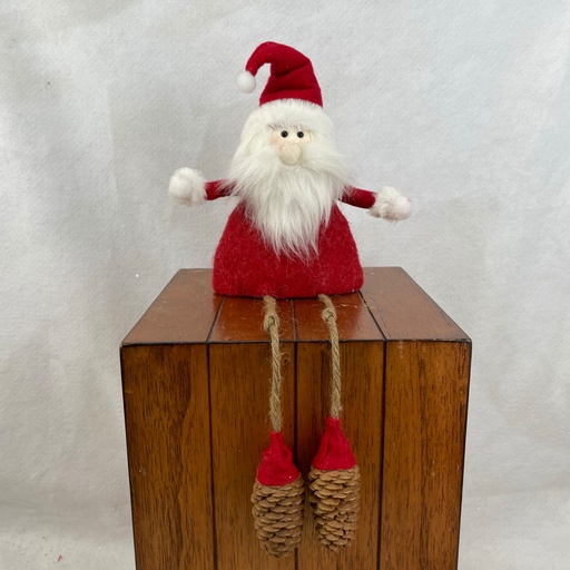 [XH2809] 11" SANTA W/ HANGING LEGS