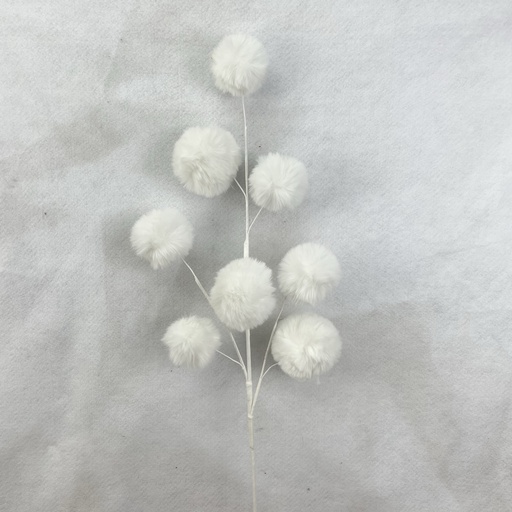 [XA2133] 33" SNOW BALL POM POM SPRAY 
