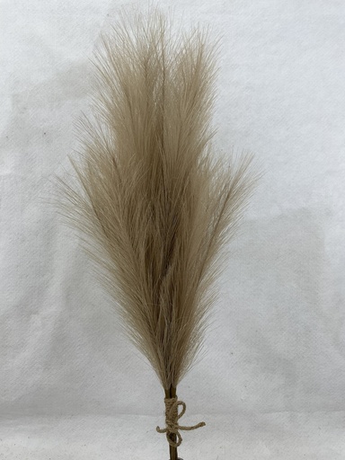 [SA3003-BRN] 28" FEATHER GRASS BUNDLE X3 BROWN