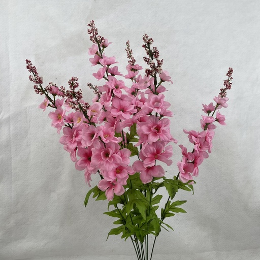 [SB3316-PNK] 28" DELPHINIUM BUSH X8 PINK