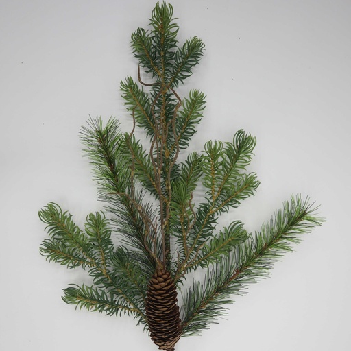[XB5302] 20" MIX PINE SPRAY W/ TWIG & CONE
